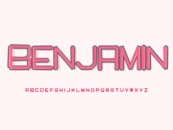 Benjamin: The Cute and Quirky Display Font That Brings Joy to Your Designs
