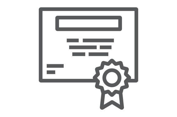 Certificate Line Icon: Design Essentials
