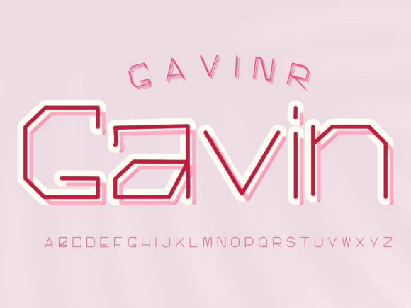 Gavin: Elevating Your Design Projects with a Unique Display Font