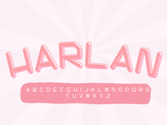 Harlan: Elevating Your Design Projects with a Unique Display Font