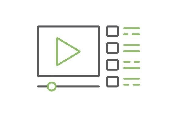 Integrating Video Tutorials Color Line Icons into Modern Digital Workflows