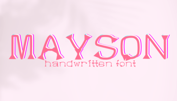 Mayson: Strategic Typography for Authentic Brand Communication
