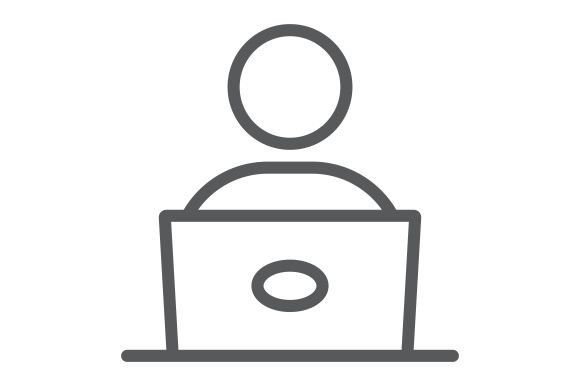 Understanding the Student with Laptop Line Icon for Modern Educational Design