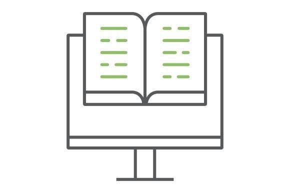 Virtual Education Color Line Icon Guide