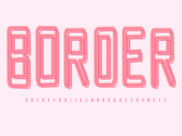 Why Border Is the Childish, Friendly Display Font Your Next Project Needs