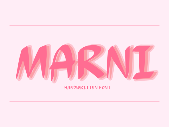 Why Marni Is the Handwritten Font Your Designs Have Been Missing