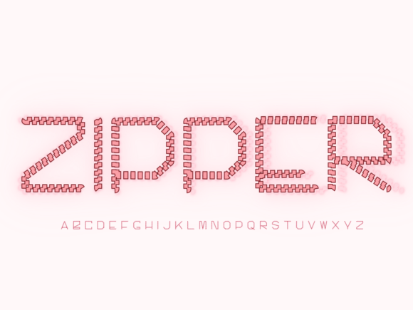 Zipper Font: Elevating Creative Design with a Unique Display Typeface